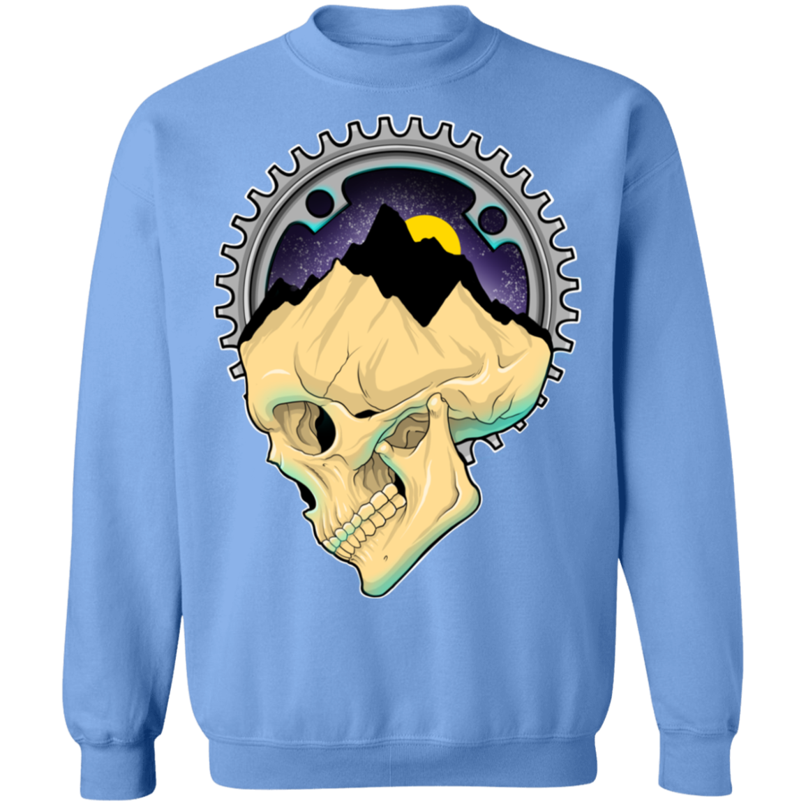 Gear Head Mountain Biking Crewneck Sweatshirt
