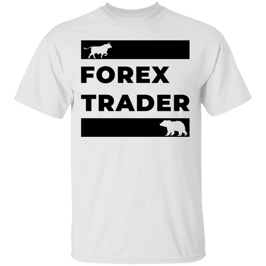 Forex Trader Bull Bear Technical Analysis T-Shirt
