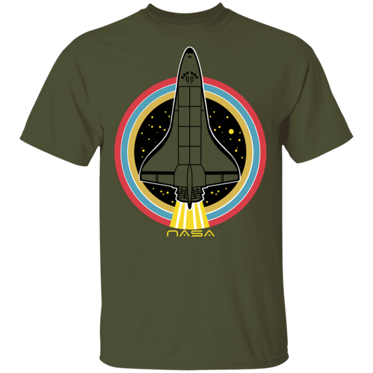 Men's Retro Space Ship T-Shirt