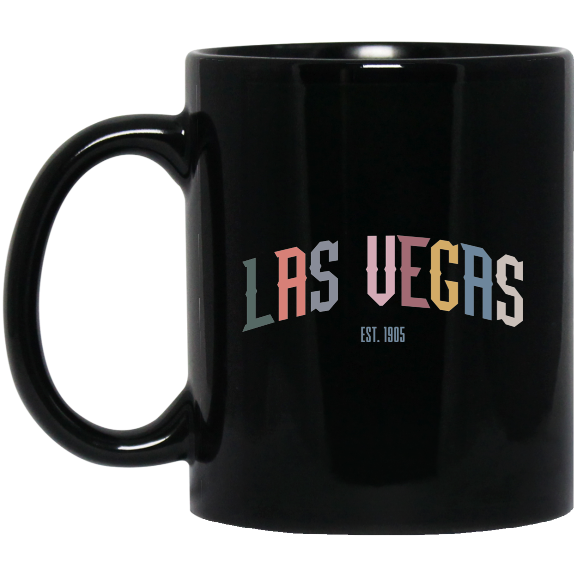 Las Vegas Nevada 11 oz. Black Mug Cup
