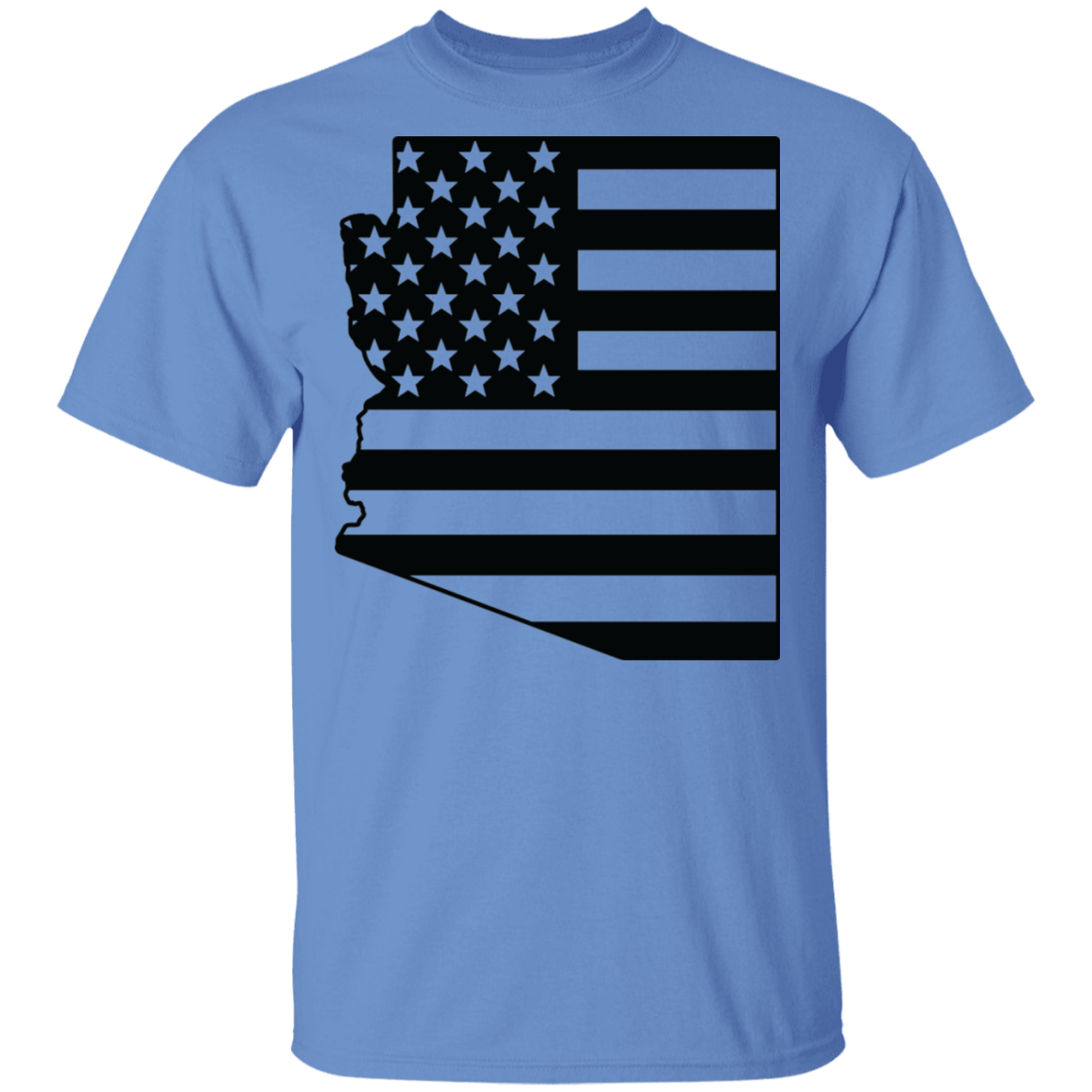 Arizona AZ State American Flag Pride T-Shirt