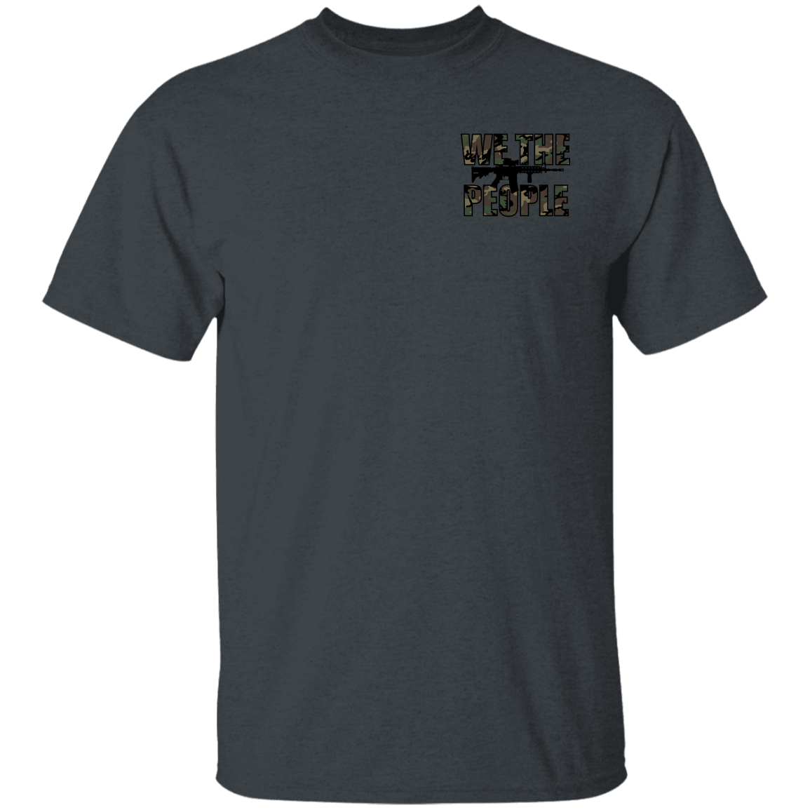 We the People Don't Tread on Me Gadsden Flag Double Sided T-Shirt