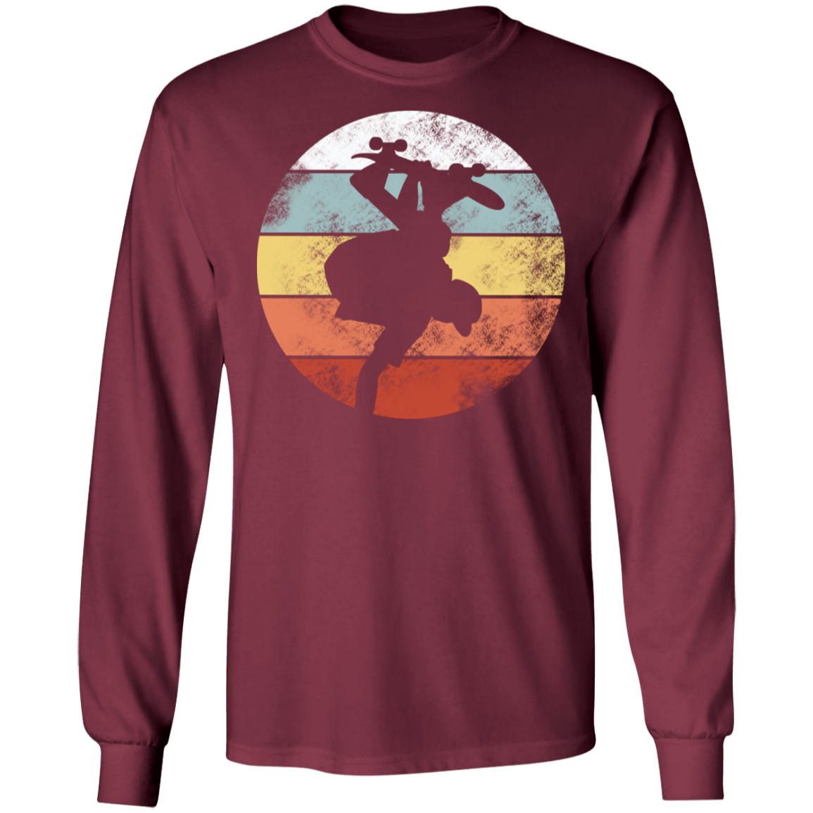 Skateboarding Trick Skating Long Sleeve T-Shirt