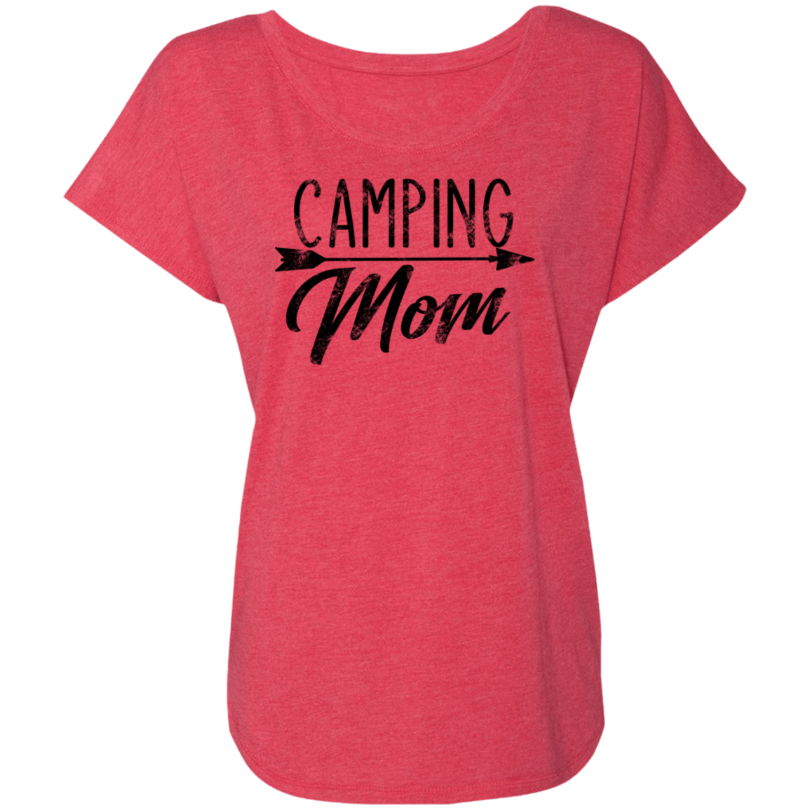Camping Mom Outdoor Women's Dolman Sleeve