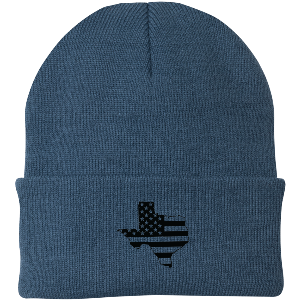 Texas TX State American Flag Beanie Cap