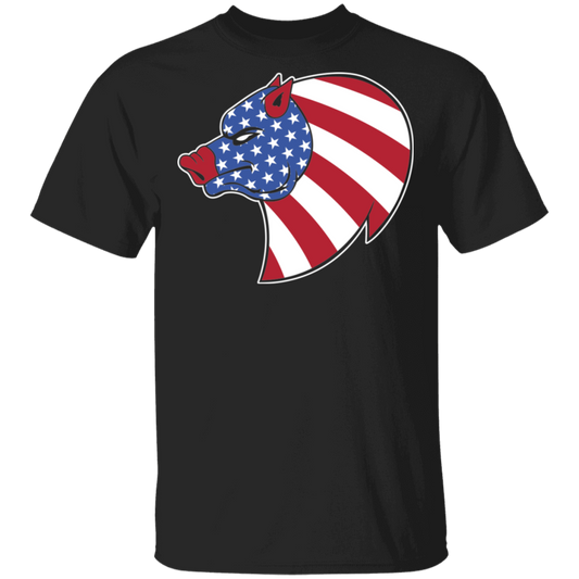 Pig Hog American Flag USA T-Shirt
