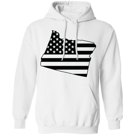 Oregon State American Flag Pride Pullover Hoodie