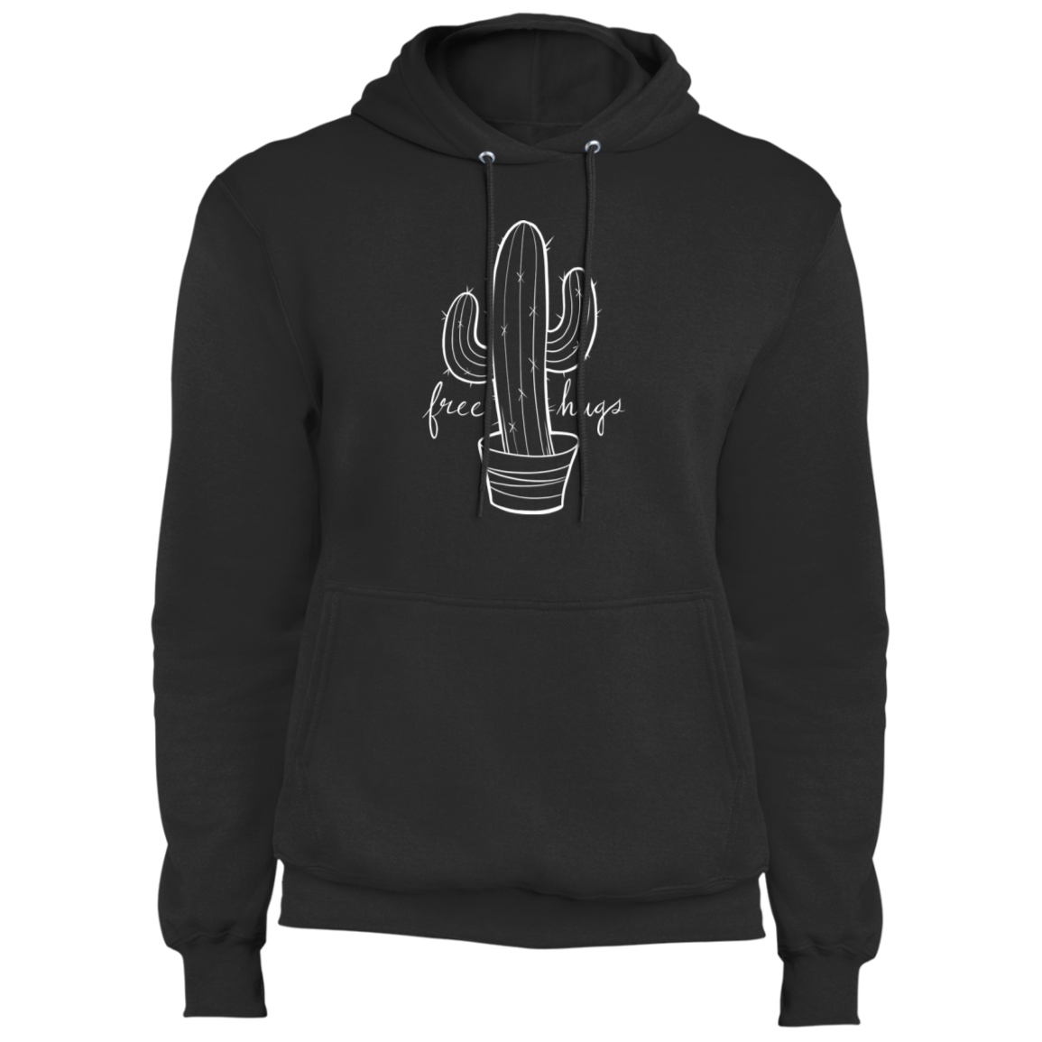 Free Hugs Cactus Funny Pullover Hoodie