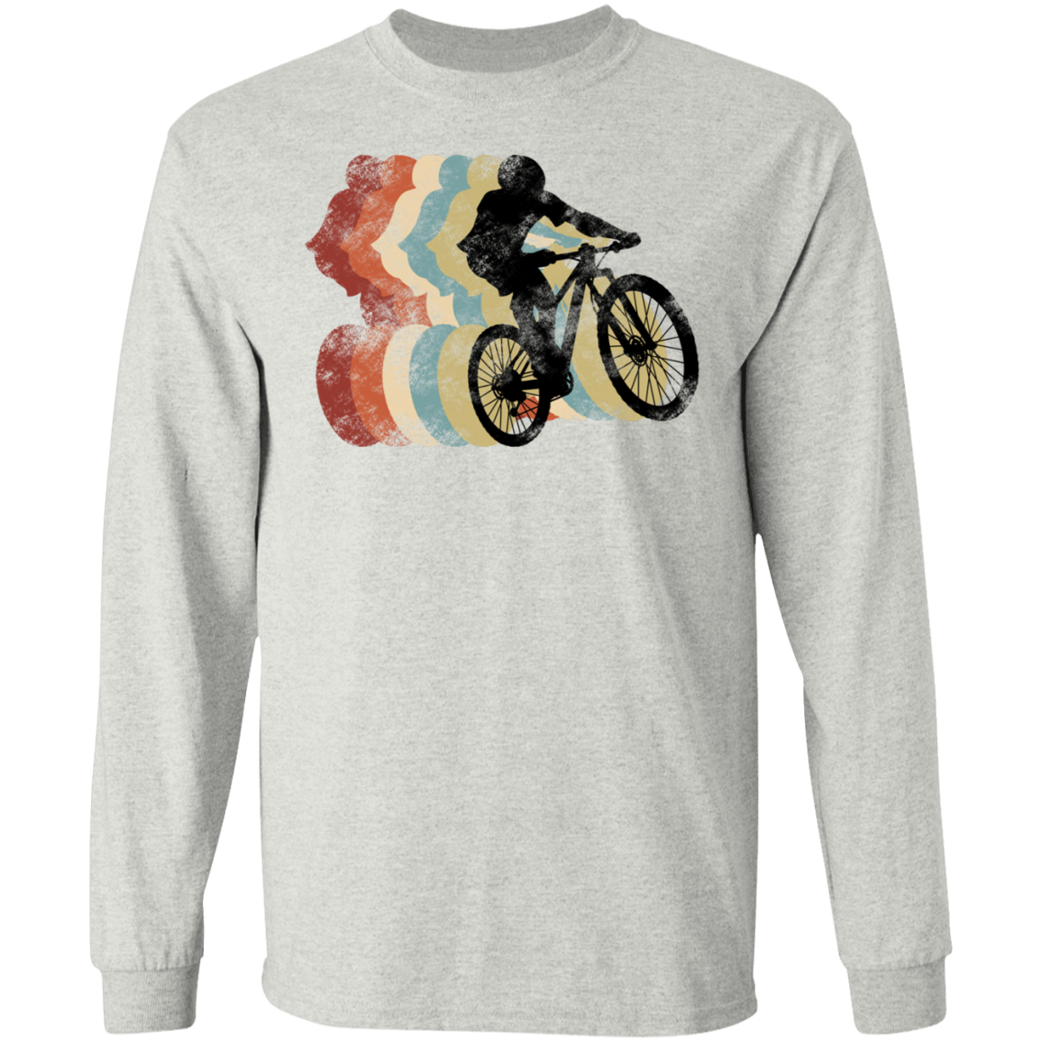Mountain Bike Biking Long Sleeve T-Shirt
