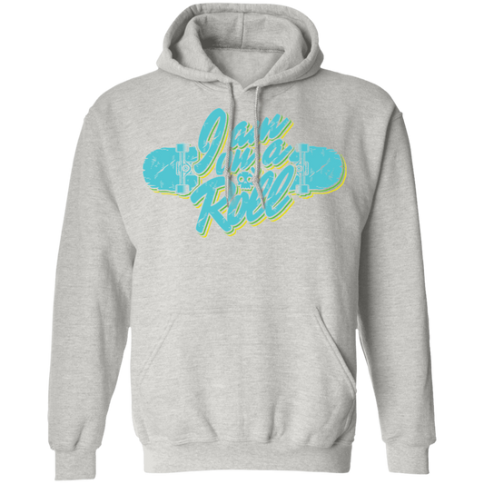 I am on a Roll Skateboarding Skateboard Pullover Hoodie