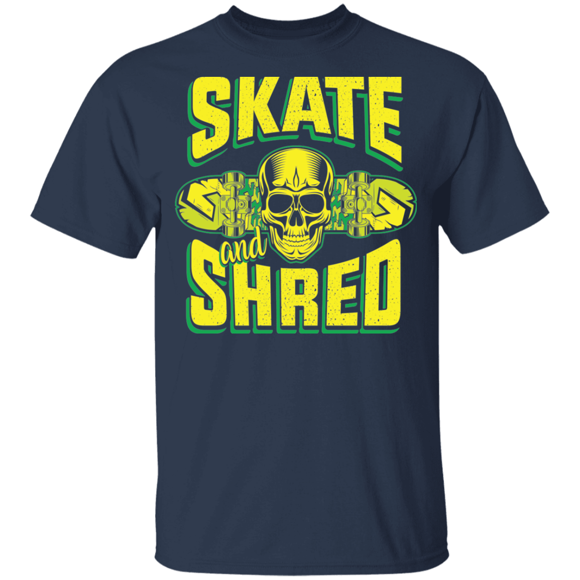 Skate and Shred Skateboarding Skateboard Youth T-Shirt