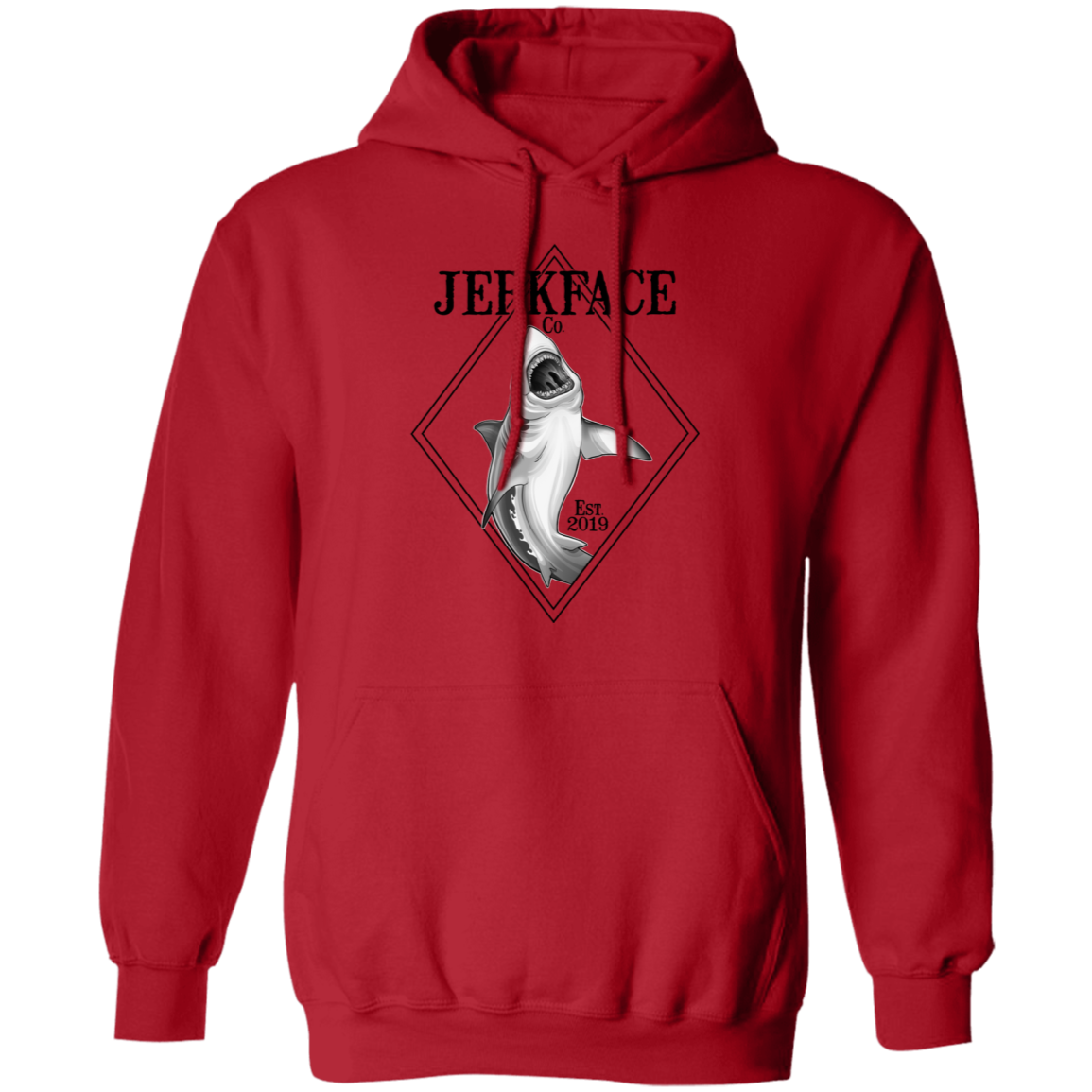 Great White Shark Saltwater Pullover Hoodie