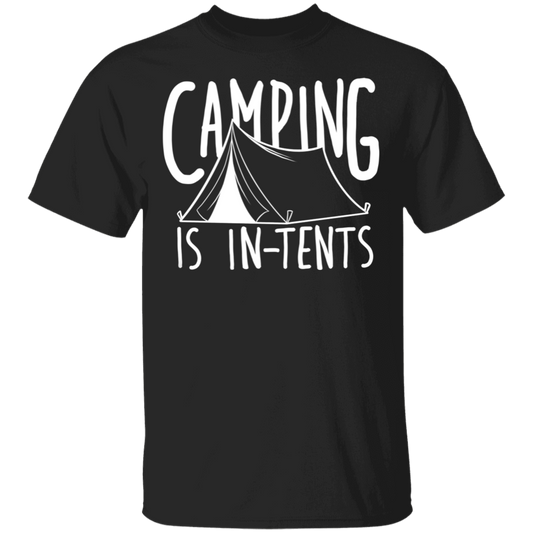 Camping is In-Tents Funny Nature T-Shirt
