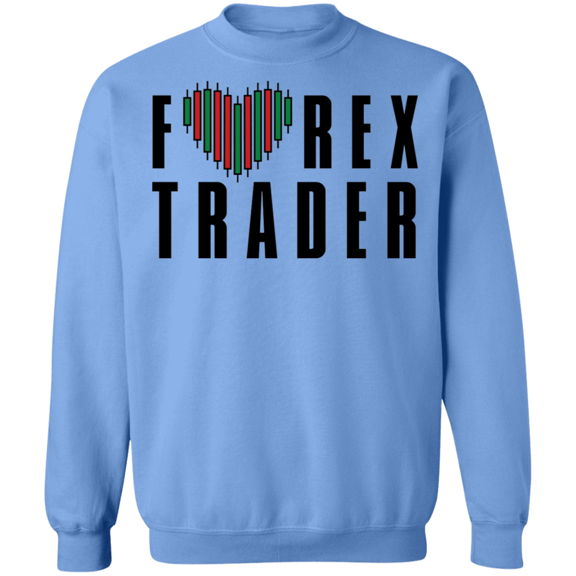 Forex Trader Trading Technical Analysis Crewneck Sweatshirt