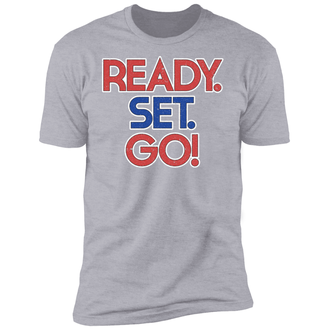 Ready Set Go! Racing Gapped Boosted Premium Short Sleeve T-Shirt