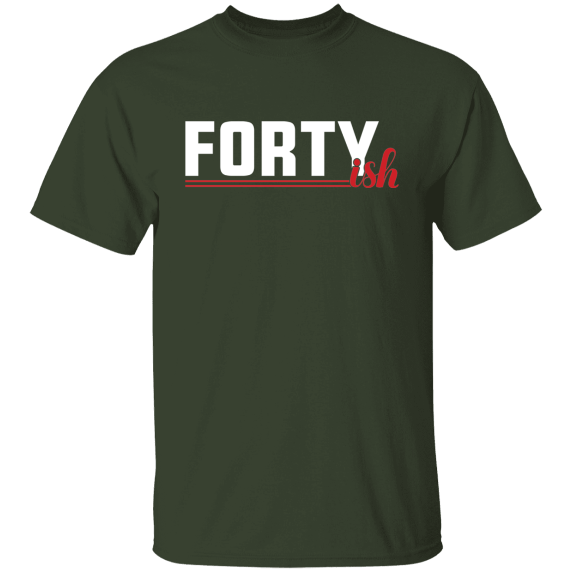 Fortyish Funny 40's Forties Birthday T-Shirt