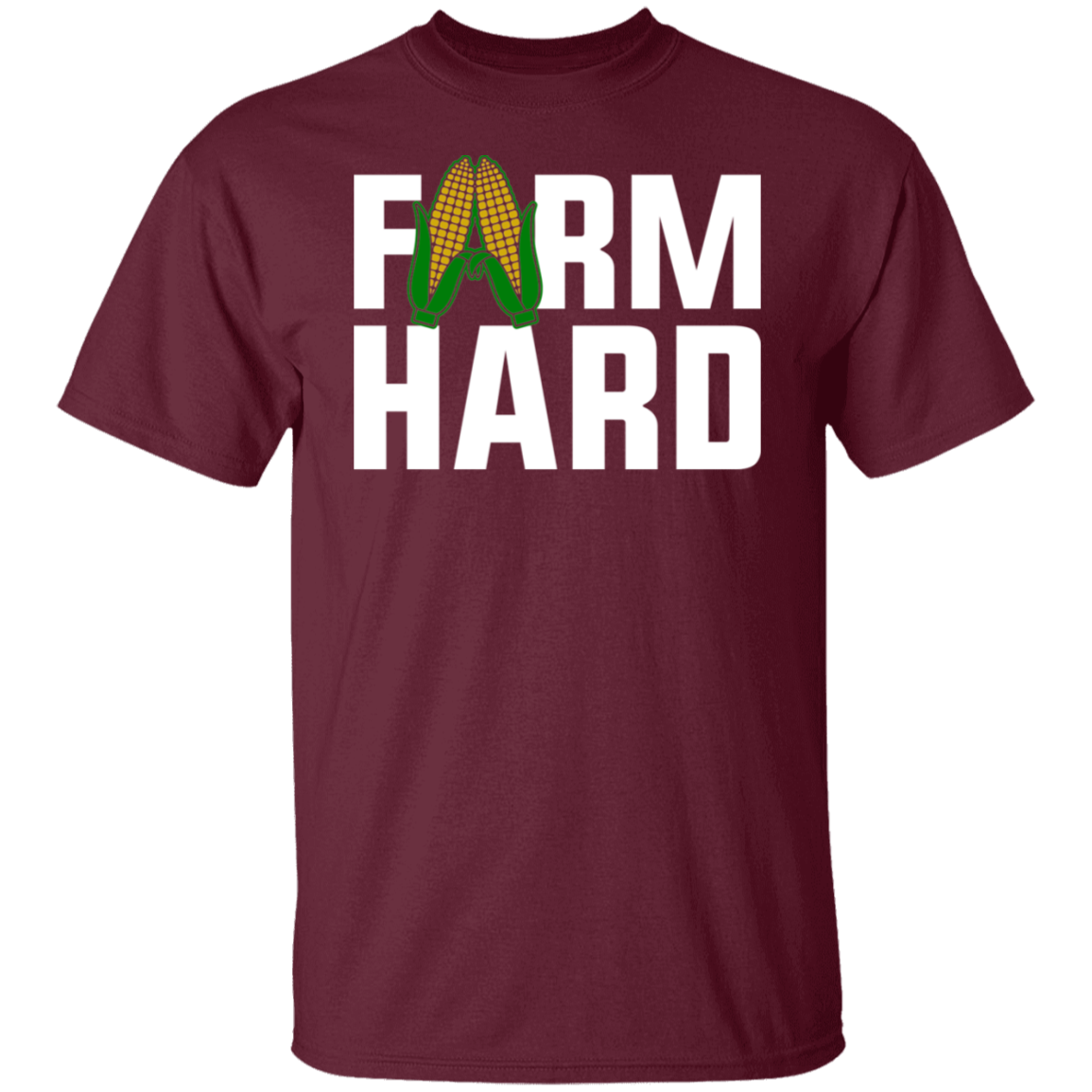 Farm Hard Funny Farming Shirt T-Shirt