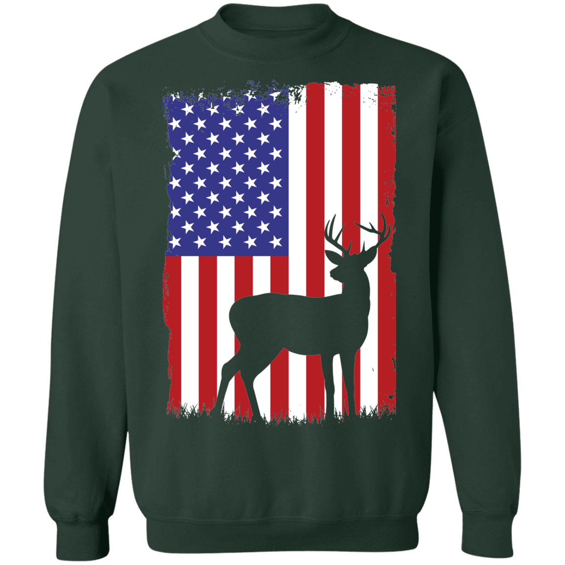 Hunting American Flag Sweatshirt