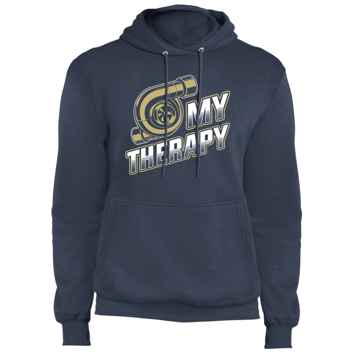 Turbo is My Therapy Boosted Pullover Hoodie