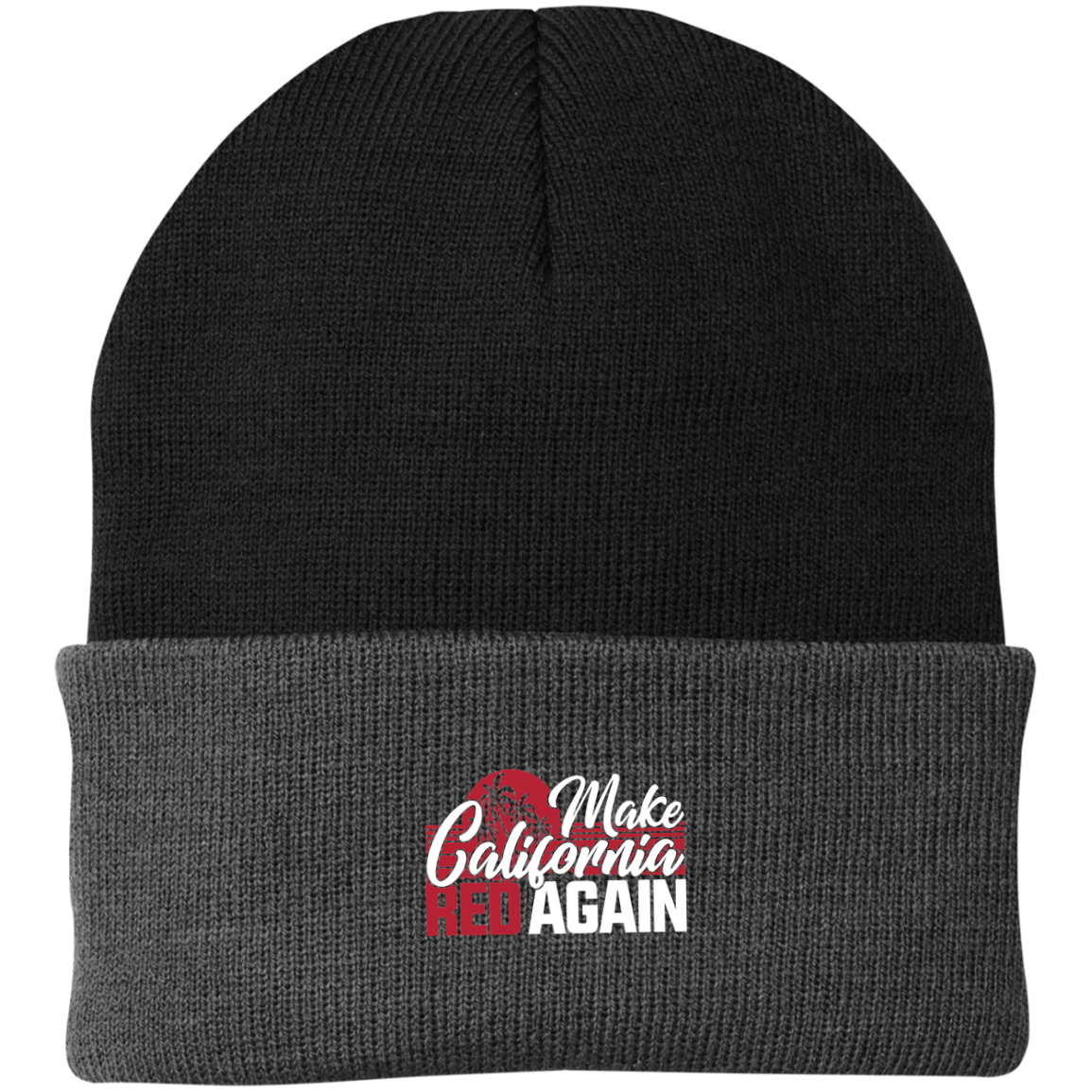 Make California Red Again Republican Beanie Cap