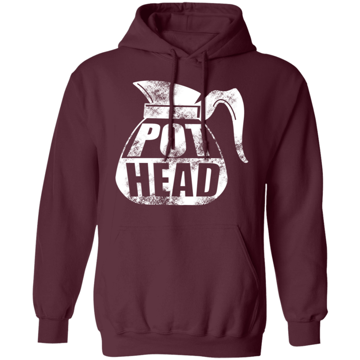 Pot Head Funny Coffee Pullover Hoodie