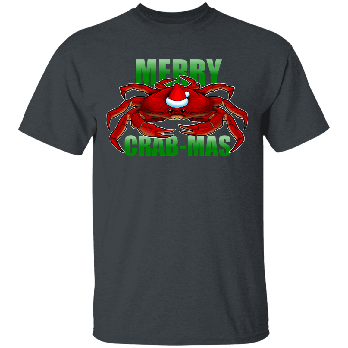 Merry Crab-Mas Saltwater Christmas T-Shirt