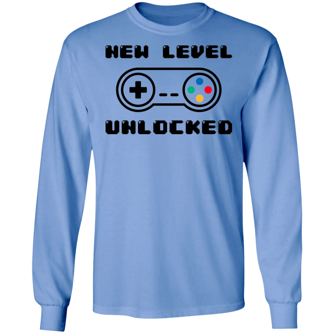 New Level Unlocked Gaming Long Sleeve T-Shirt