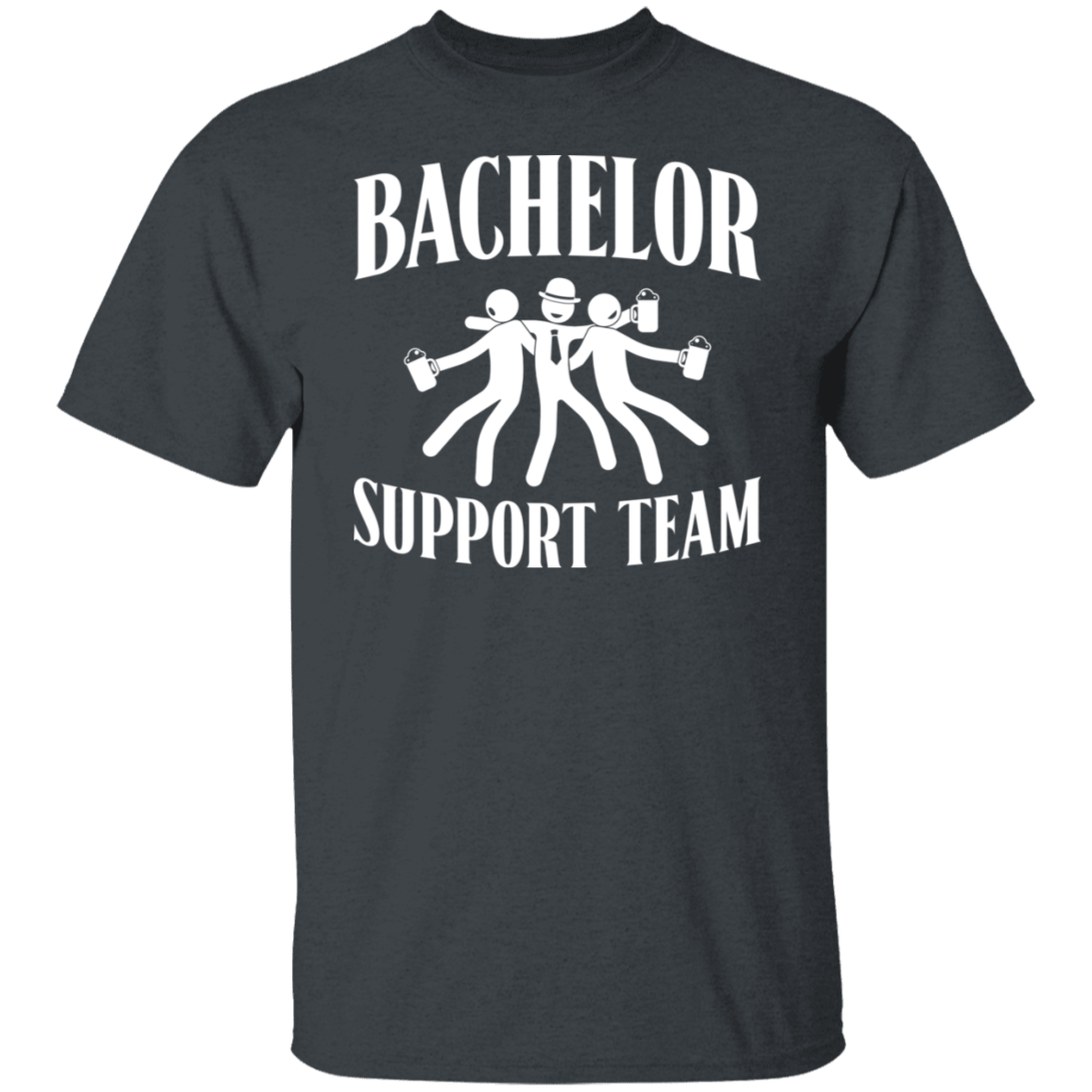 Bachelor Party Funny Support Team T-Shirt
