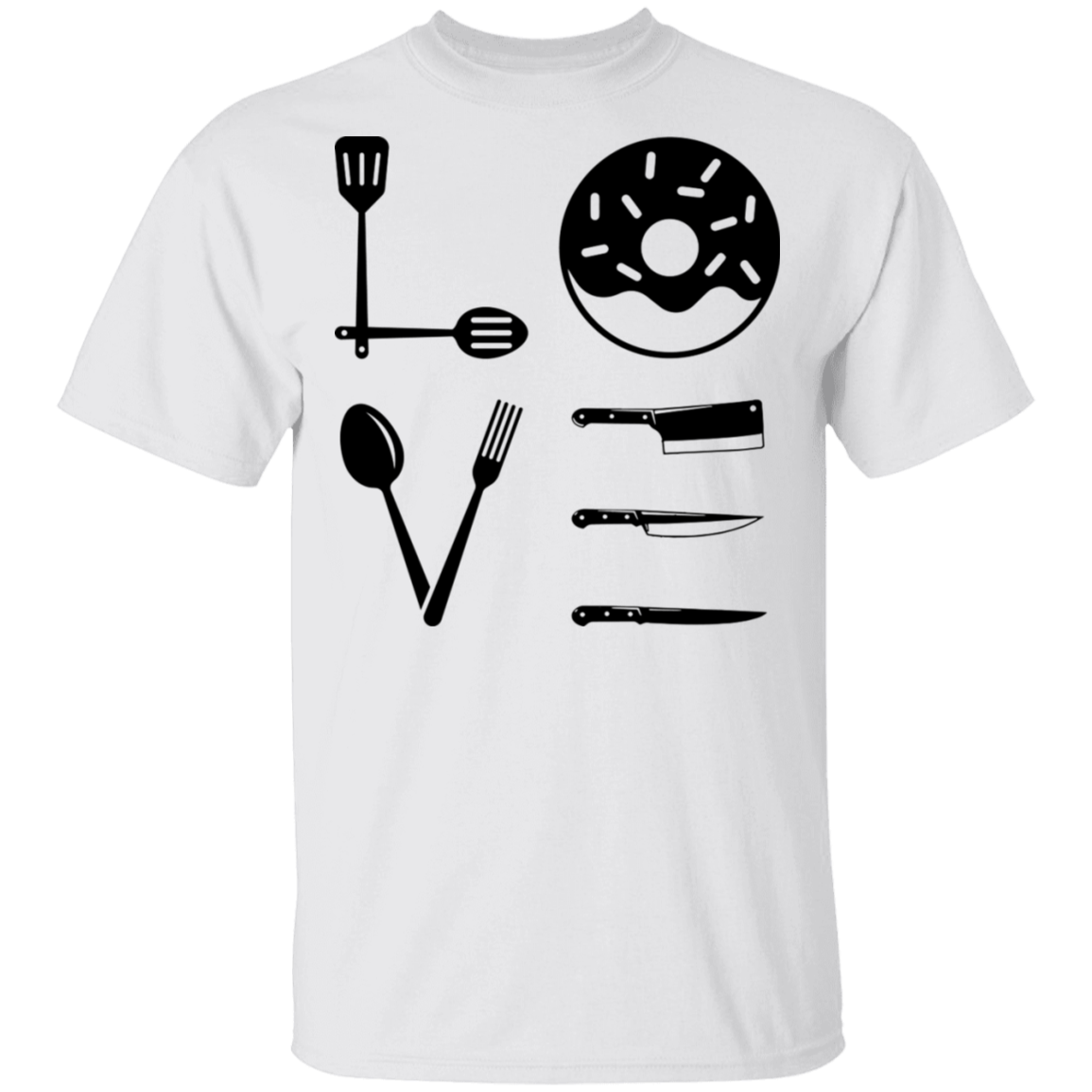 Love Food Cooking Chef T-Shirt