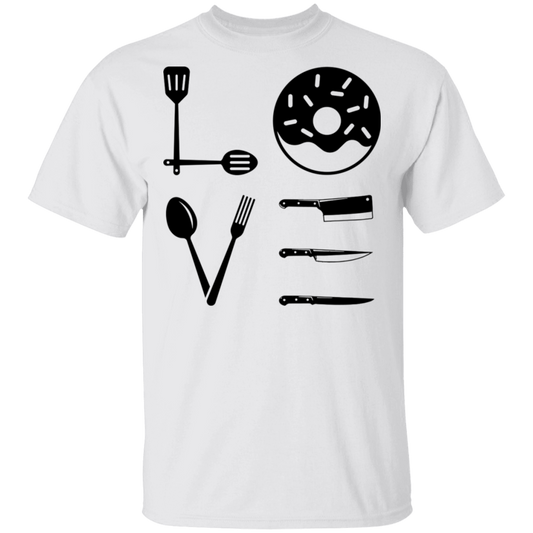 Love Food Cooking Chef T-Shirt