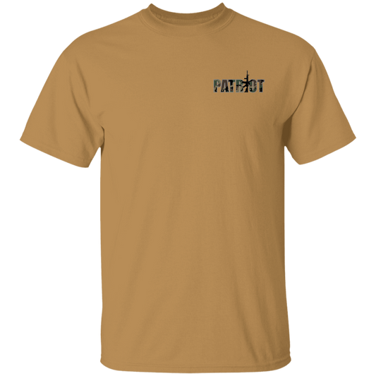 Patriot Don't Tread on Me Gadsden Flag Double Sided T-Shirt