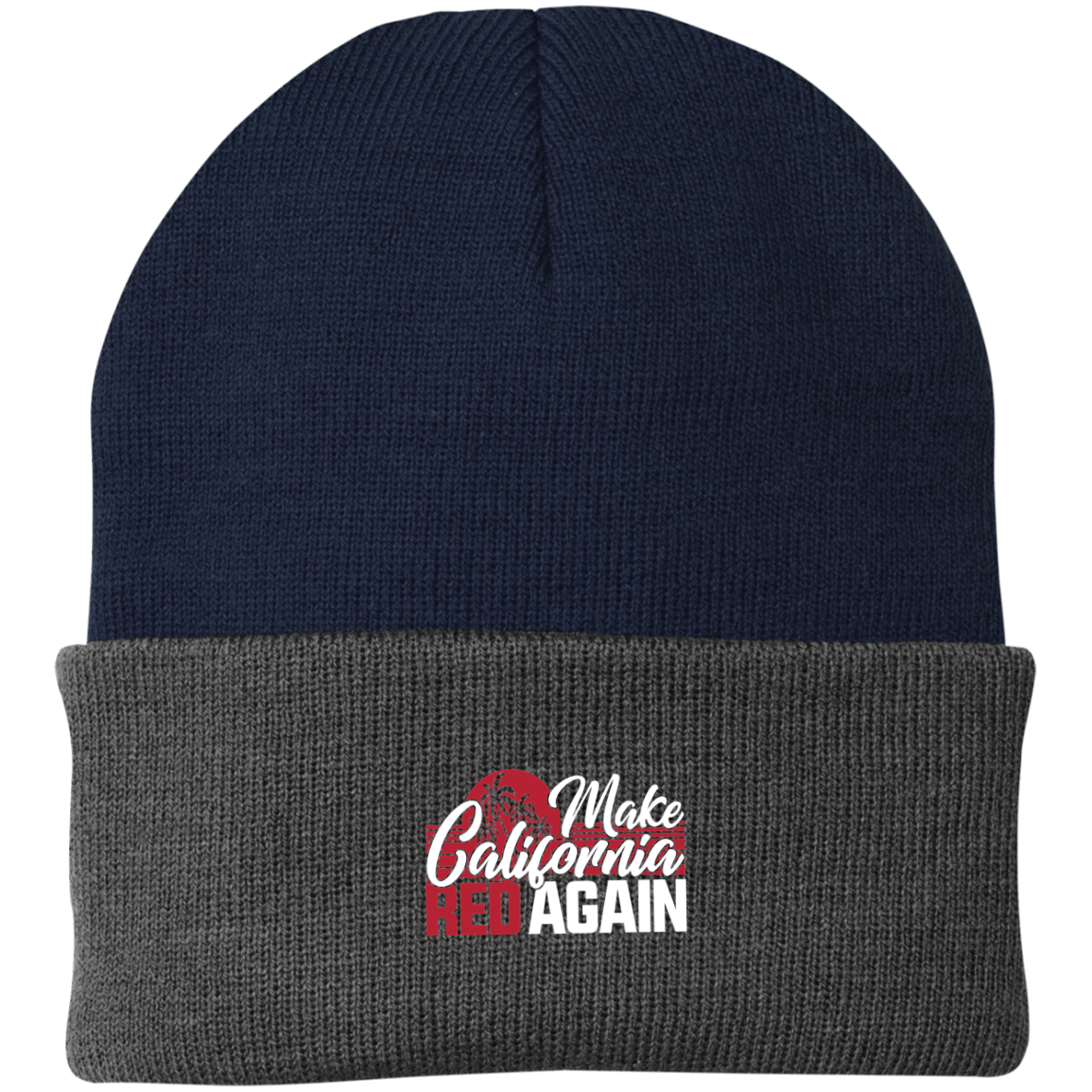 Make California Red Again Republican Beanie Cap
