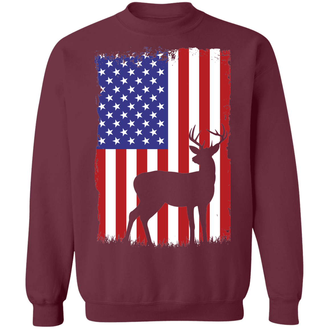 Hunting American Flag Sweatshirt