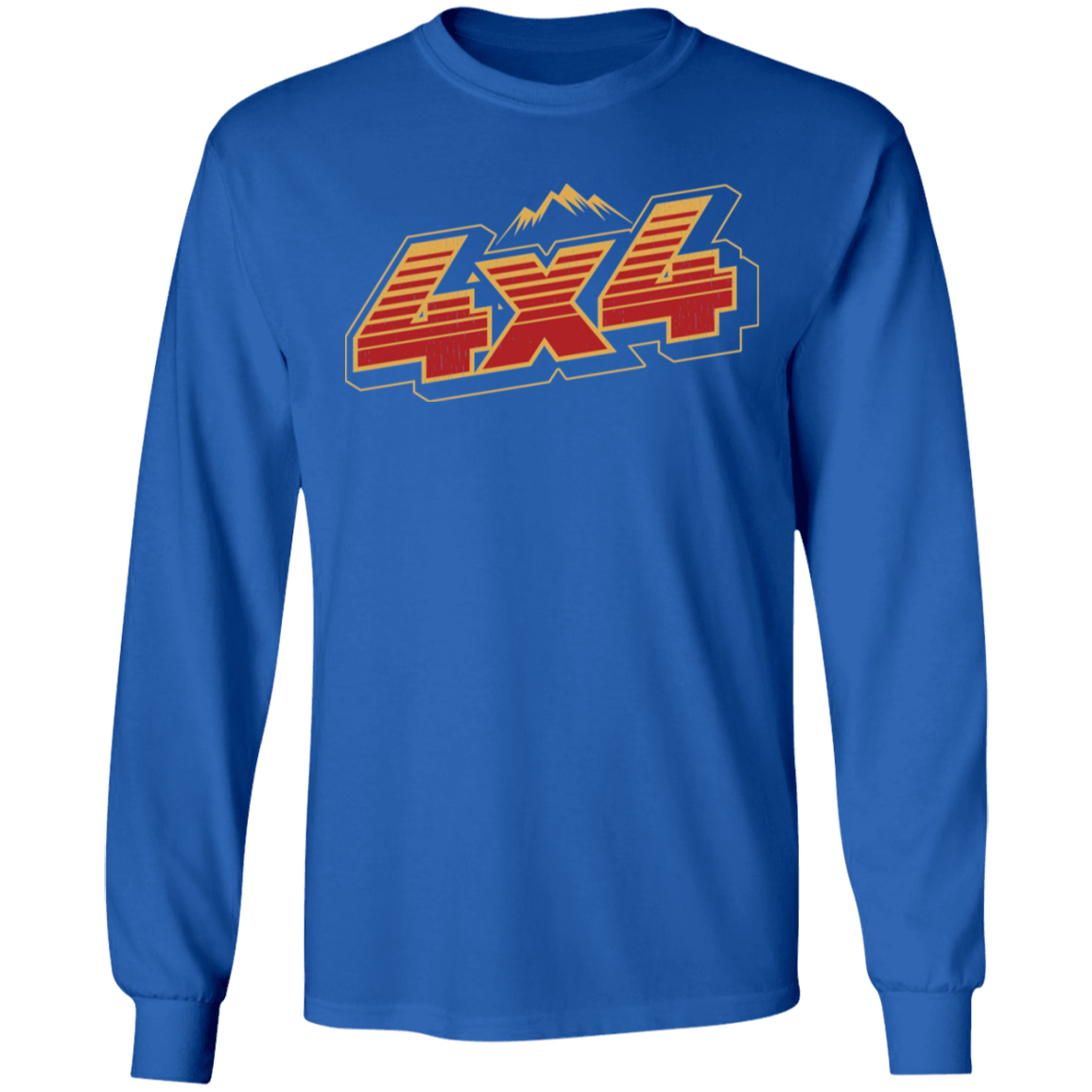 4x4 Off-Road Overlanding Long Sleeve T-Shirt