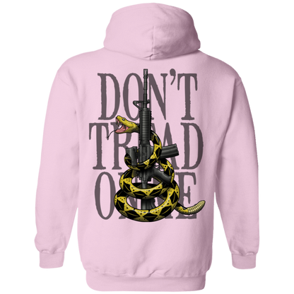 We the People Don't Tread on Me Gadsden Flag Double Sided Pullover Hoodie