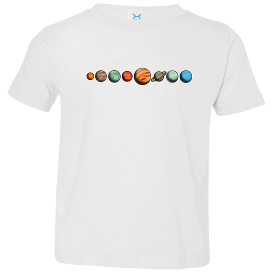 Toddler Space Earth You Are Here Jersey T-Shirt