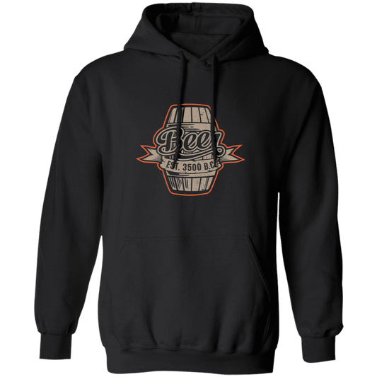 Beer Est. 3500 B.C. Pullover Hoodie