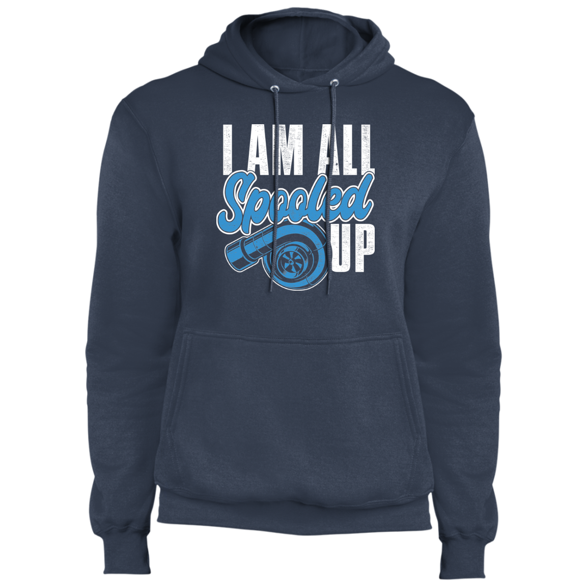 I Am All Spooled Up Turbo Racing Boosted Pullover Hoodie