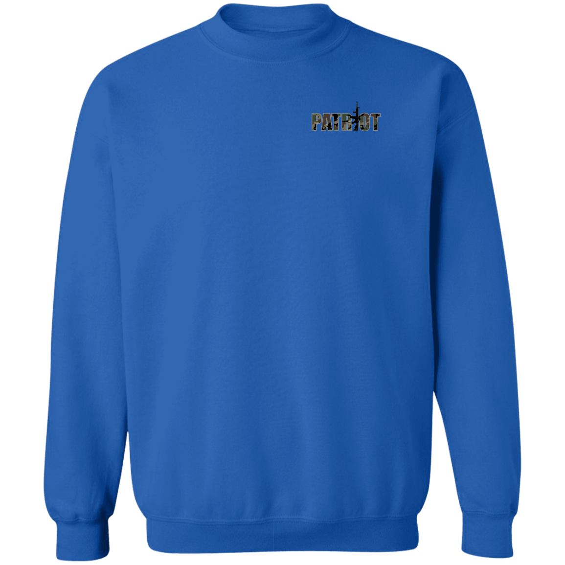 Patriot Don't Tread on Me Gadsden Flag Double Sided Crewneck Sweatshirt