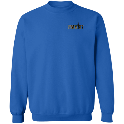 Patriot Don't Tread on Me Gadsden Flag Double Sided Crewneck Sweatshirt