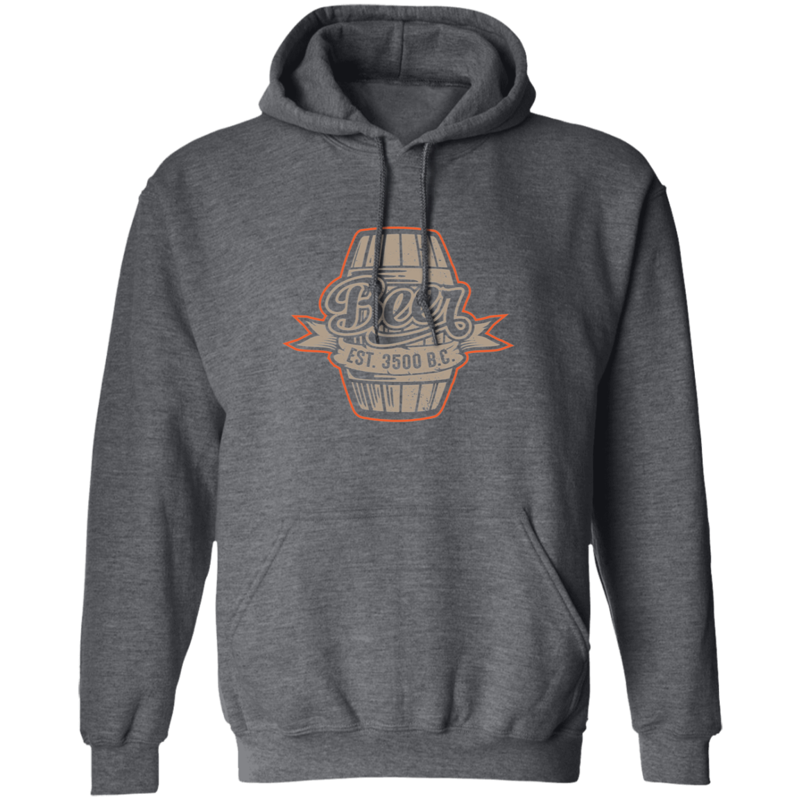 Beer Est. 3500 B.C. Pullover Hoodie