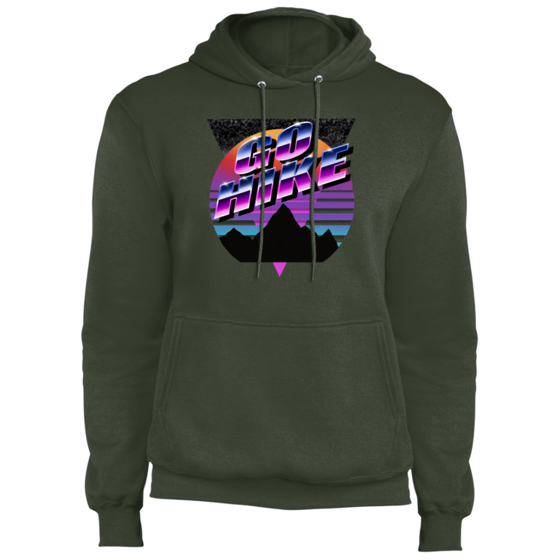 Go Hike Outdoor Nature Premium Pullover Hoodie
