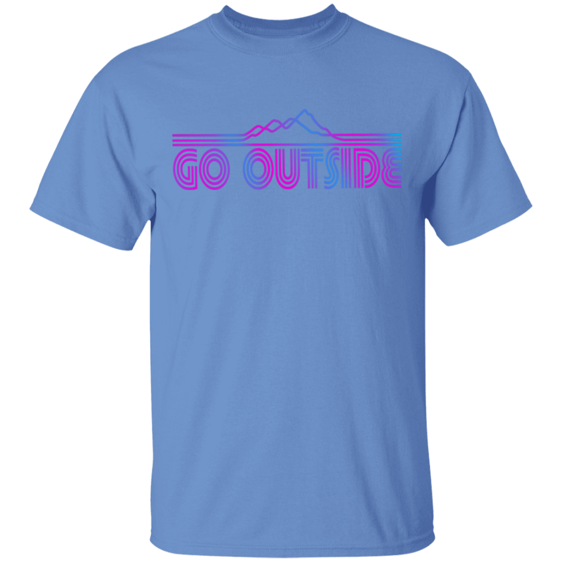Go Outside Camping Nature T-Shirt
