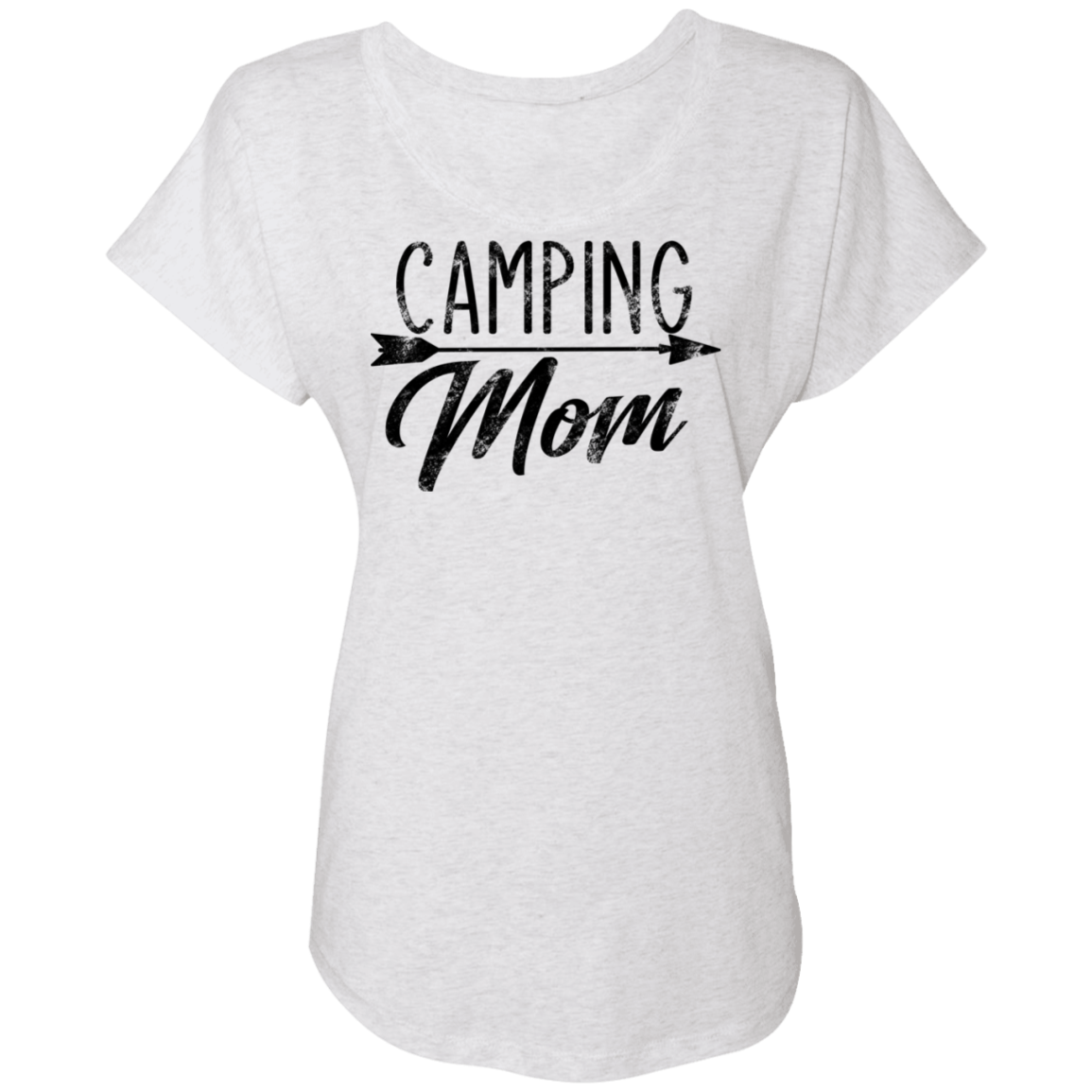 Camping Mom Outdoor Women's Dolman Sleeve