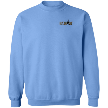 Patriot Don't Tread on Me Gadsden Flag Double Sided Crewneck Sweatshirt
