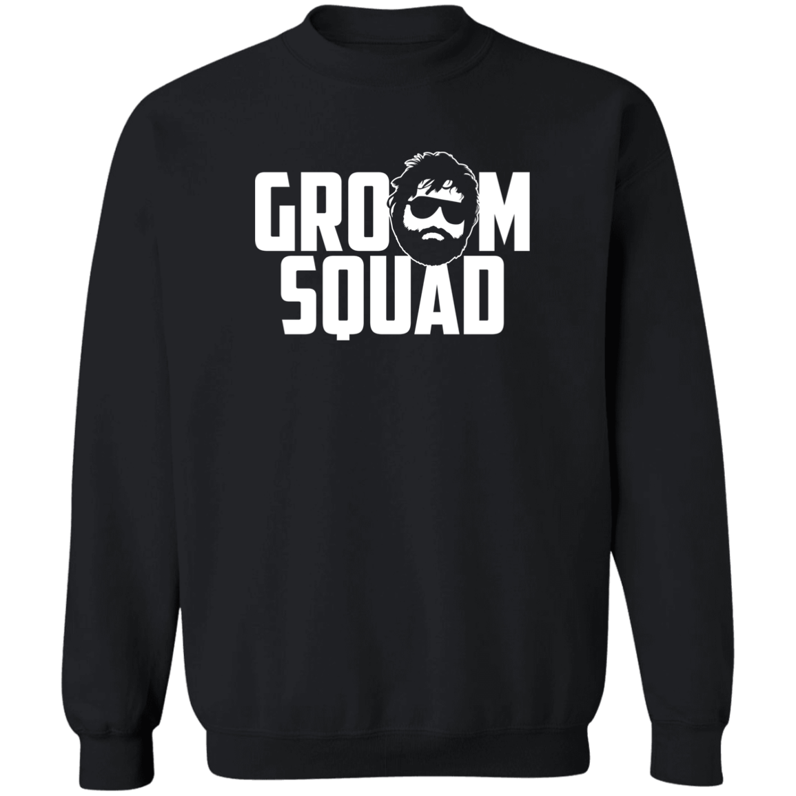Bachelor Party Wedding Groom Squad Crewneck  Sweatshirt