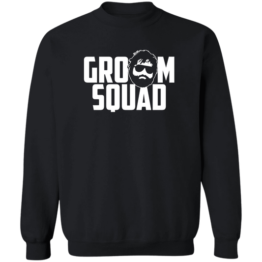 Bachelor Party Wedding Groom Squad Crewneck  Sweatshirt
