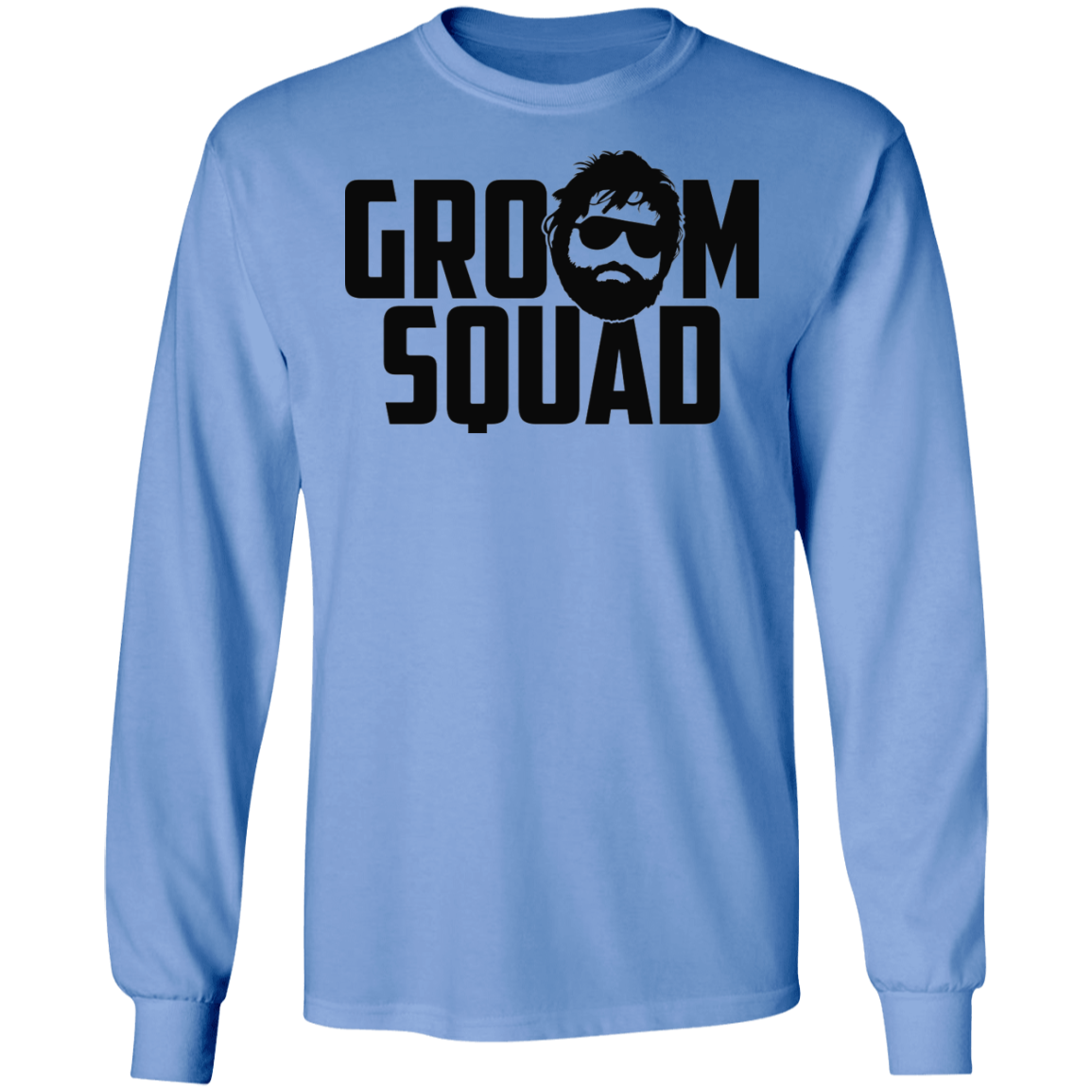 Bachelor Party Wedding Groom Squad Long Sleeve T-Shirt