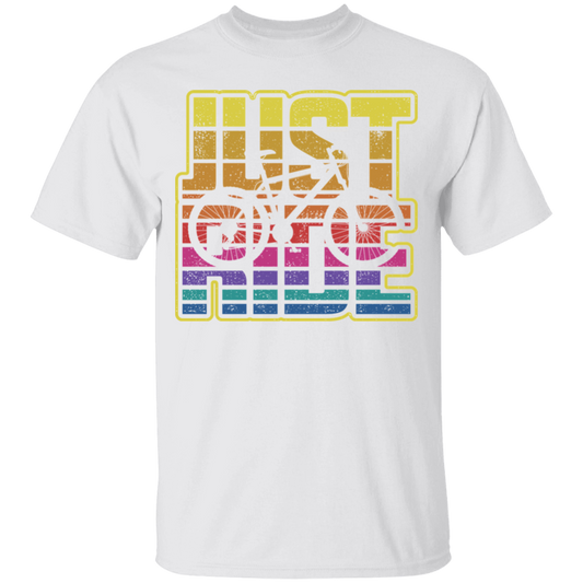 Just Ride Biking Mountain Bike Youth T-Shirt