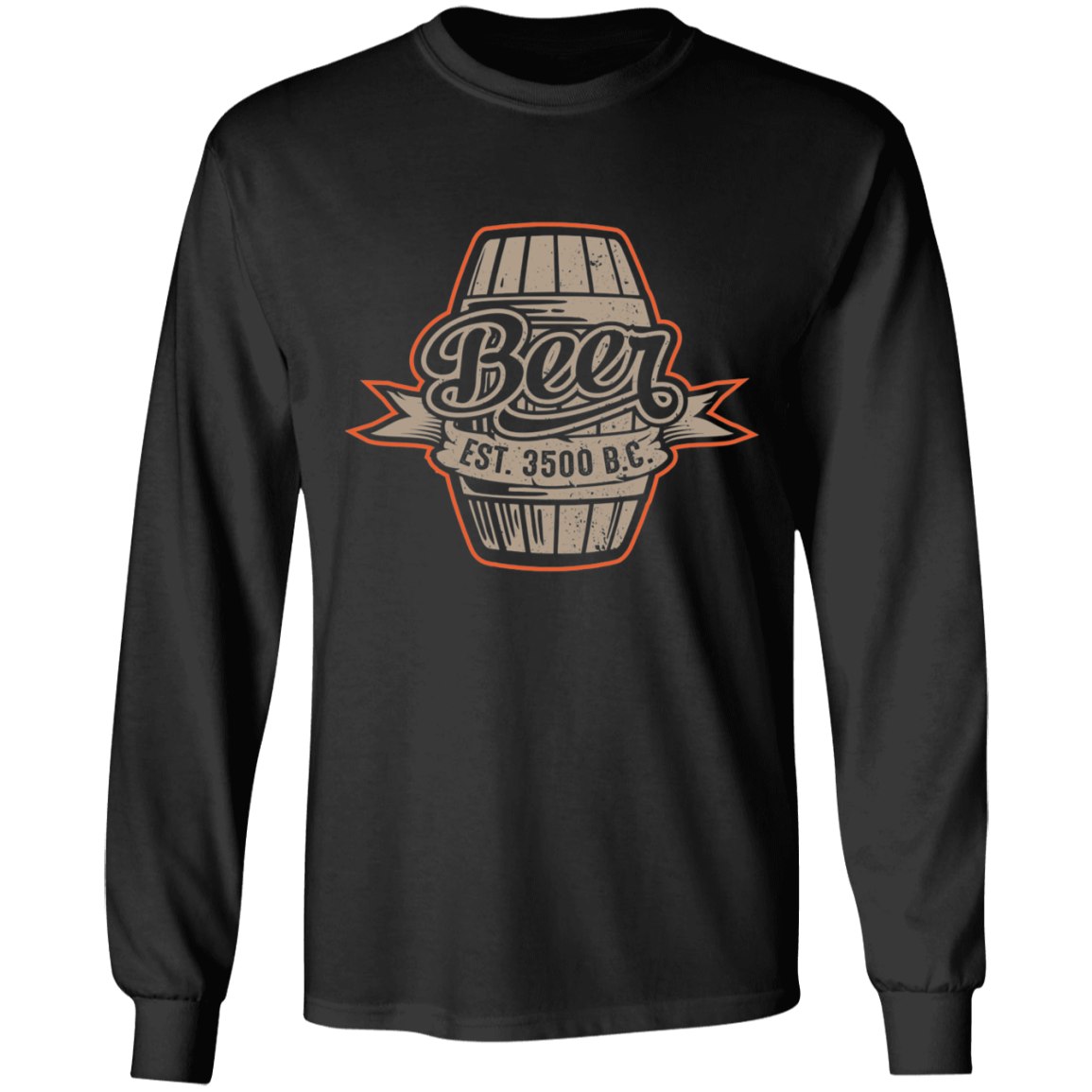 Beer EST 3500 B.C. Long Sleeve T-Shirt